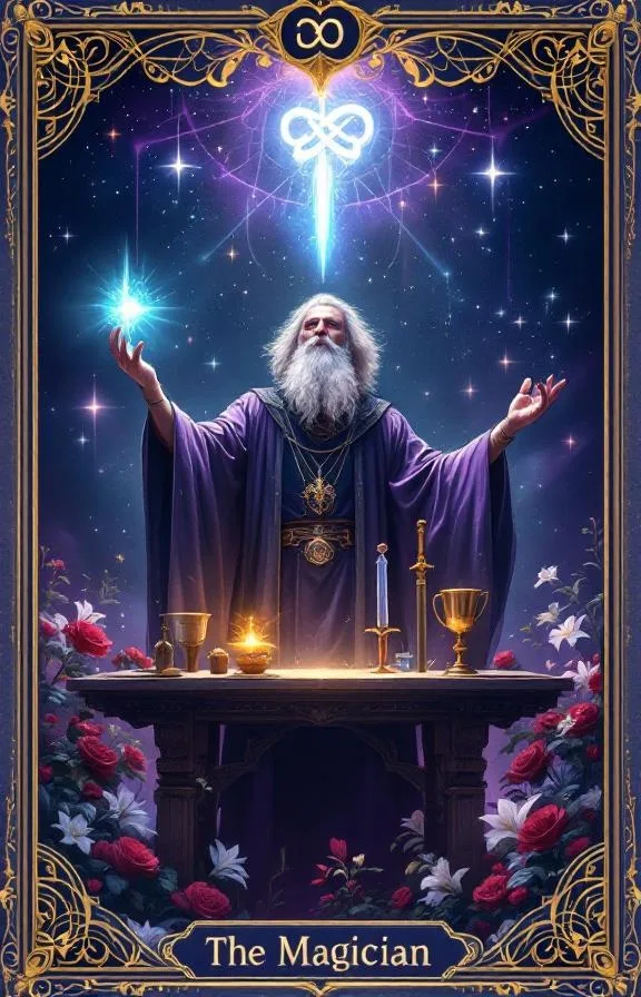 The Magician tarot card