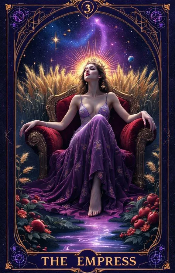 L'Impératrice tarot card