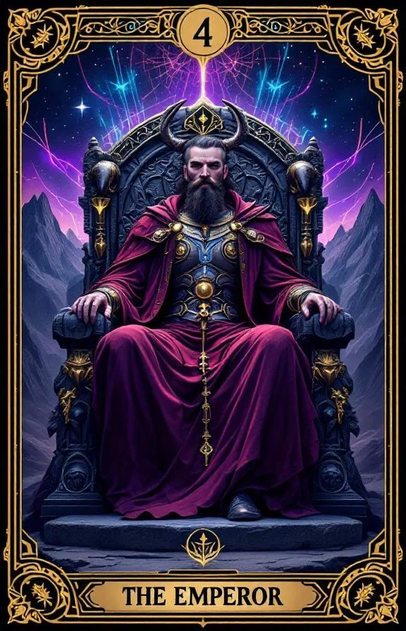 The Emperor tarot card