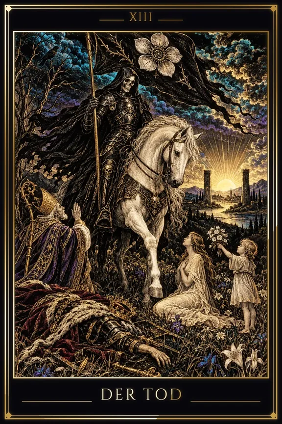 Der Tod tarot card