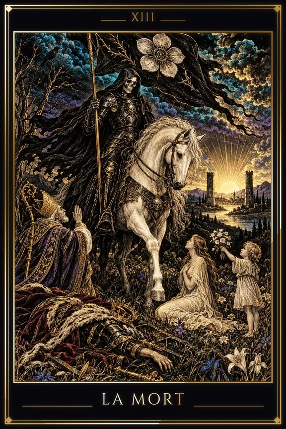 La Mort tarot card