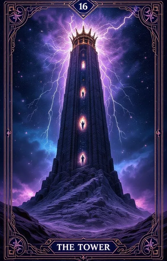 The Tower tarot card