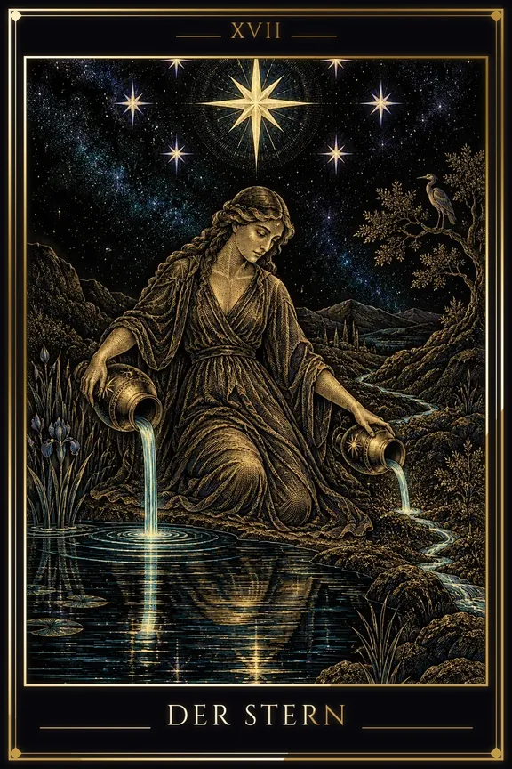 Der Stern tarot card