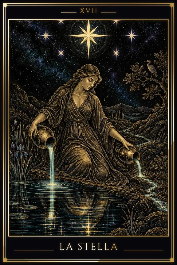 The Star tarot card