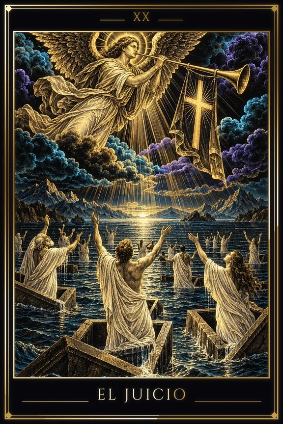 El Juicio tarot card