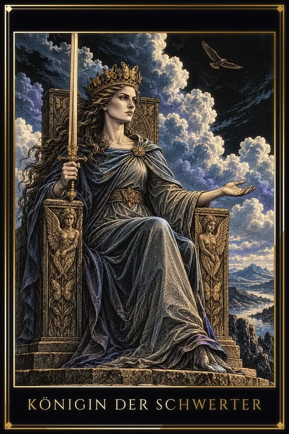 Queen of Swords tarot card