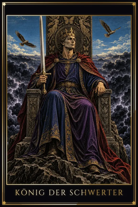 King of Swords tarot card