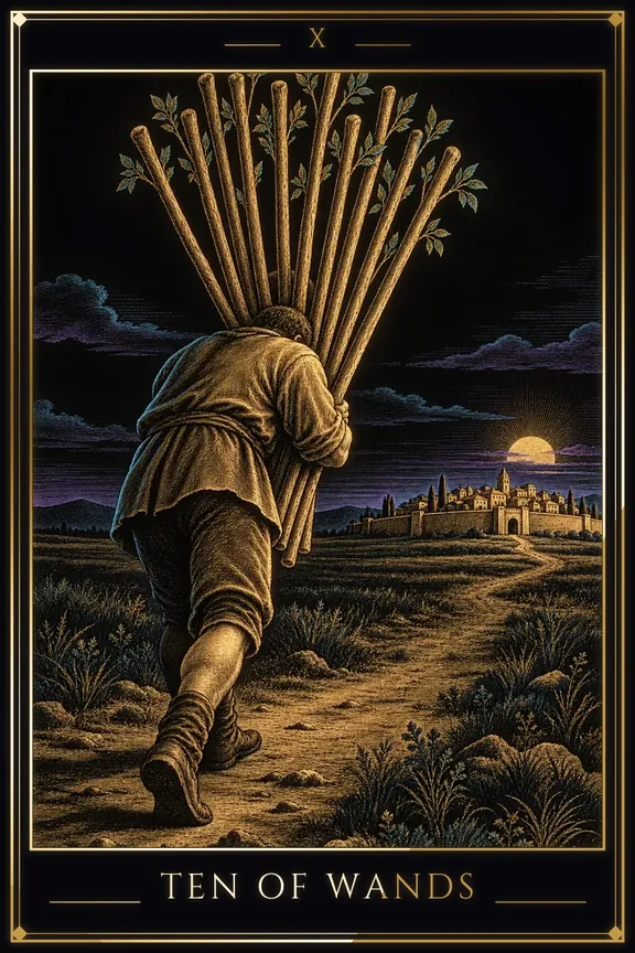 Ten of Wands