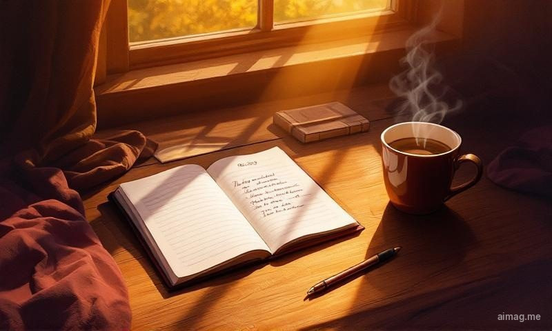 Talia tarota na stoliku nocnym obok budzika, sugerująca wkomponowanie w poranną rutynę