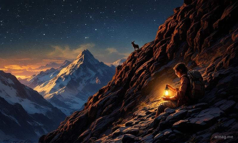 Two figures building a stone archway together in winter light, one placing the keystone while the other supports the structure — Capricorn love as shared architecture