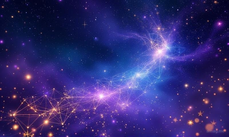 Six tarot cards arranged in a warm circle on a wooden surface surrounded by evergreen branches, cinnamon sticks and a single lit candle, blending Christmas warmth with introspective stillness