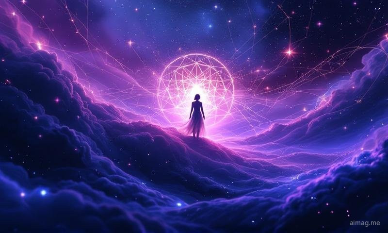 The Binary Choice Spread — five cards arranged in a V-formation suggesting two diverging paths