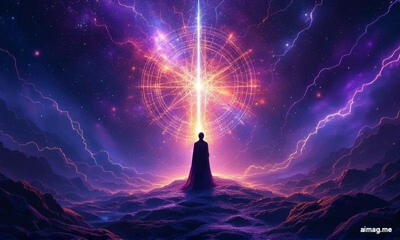 Four of Swords in Personal Growth — the cathedral window casts light across the resting knight, shadow and color interplaying across stone, the space between battles