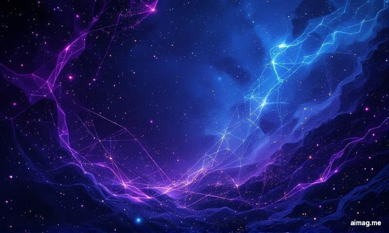 Czwórka Różdżek w pigułce — baldachim z girland między różdżkami, świętujące postaci