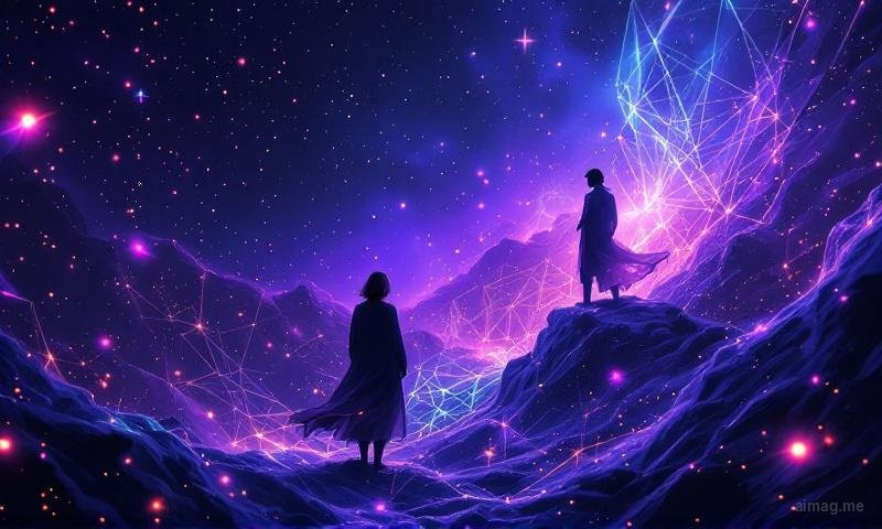 Five tarot cards laid out symmetrically on a marble surface, the Justice card at center with balanced golden scales, flanked by scattered amber and crimson autumn leaves in soft equinox light