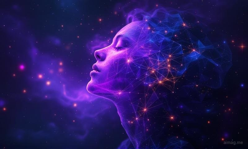 Tarot cards on a dark wooden surface with evergreen branches, warm candlelight, and snow visible through a frosted window