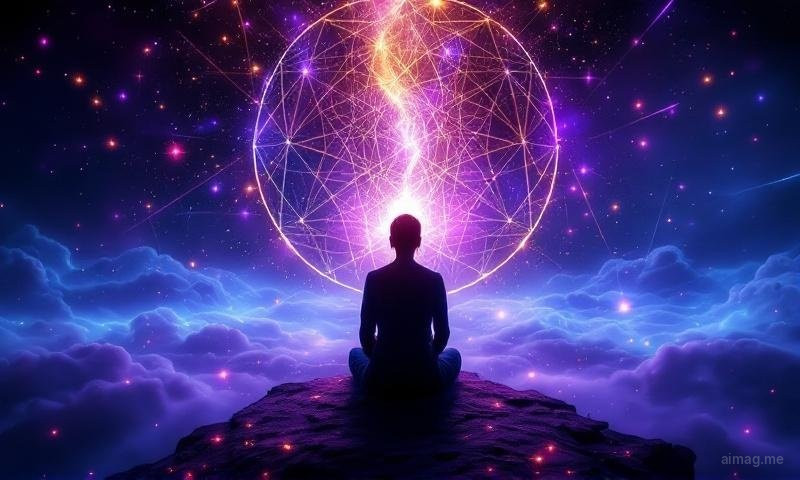 An open book with tarot cards laid across its pages, blending ancient text with symbolic imagery, representing the intersection of personal narrative and archetypal patterns