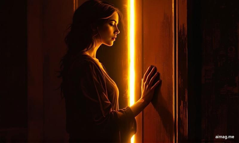 A single tarot card shown half-upright and half-reversed, symbolizing the nuanced space between full expression and blocked energy