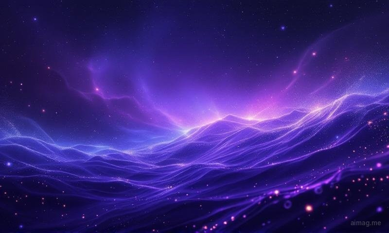 A symbolic representation of water flowing through all fourteen Cups cards arranged as stepping stones in a stream