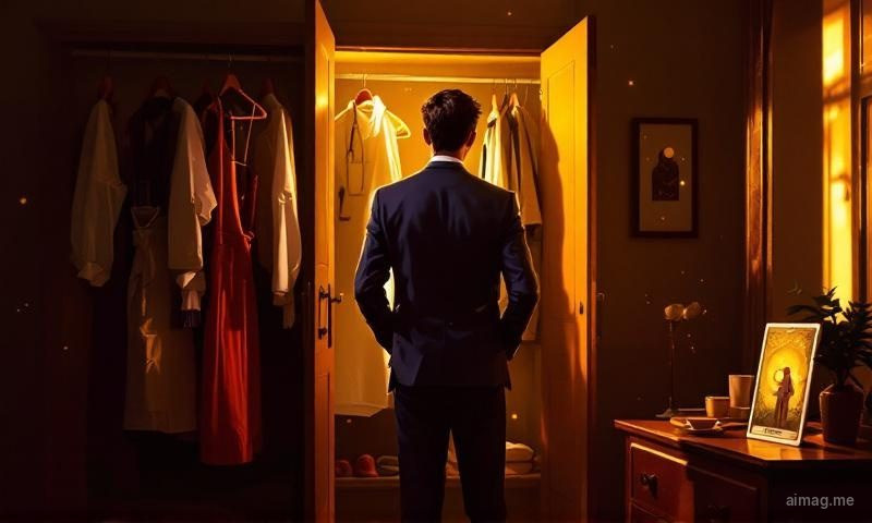 The Permission Spread — four cards arranged in a descending pattern, like a door opening step by step