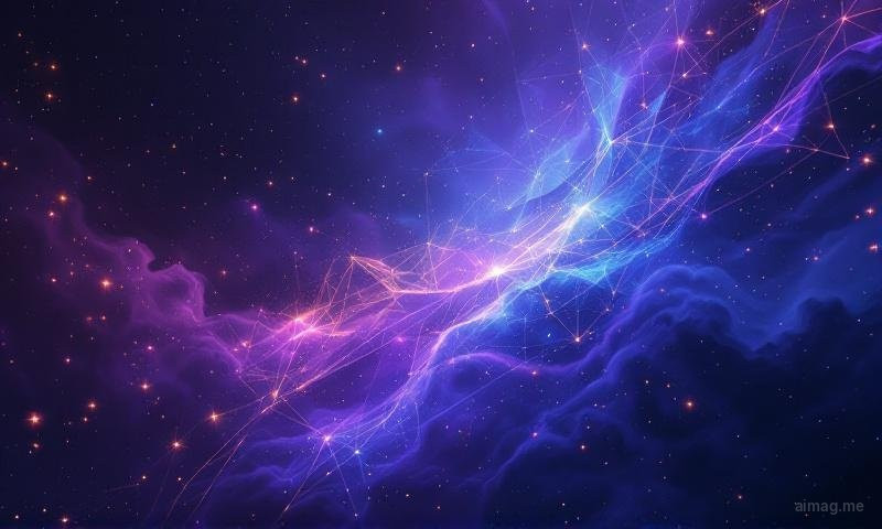 A single tarot card illuminated by starlight resting on a reflective surface, surrounded by faint traces of written intentions