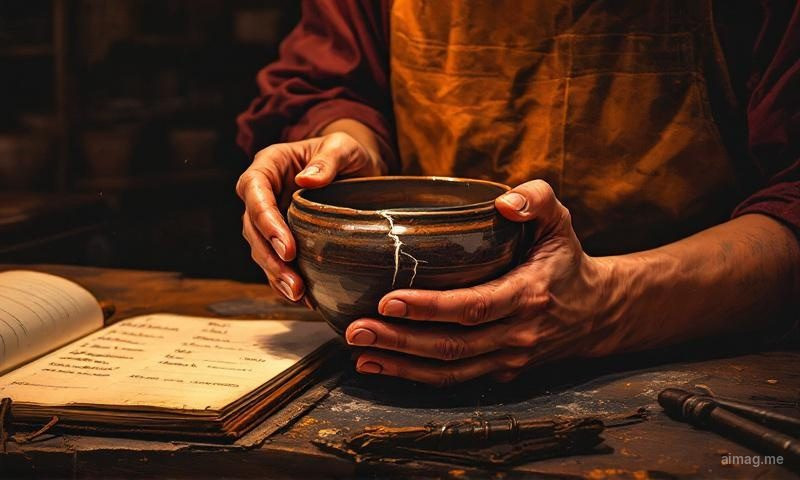 Supporting Virgo tarot cards — The Hermit, Knight of Pentacles, Eight of Pentacles, and The Magician arranged on a surface of polished wood and dried herbs, each radiating quiet earth energy