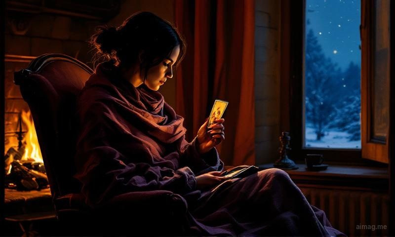 Three tarot cards in a horizontal line moving from shadow into warm golden light, suggesting the return of the sun after the longest night