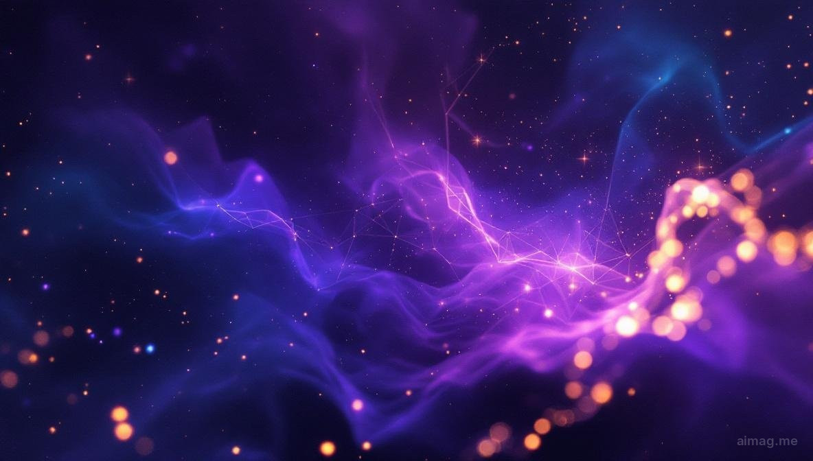 Tarot cards arranged on a dark surface with evergreen branches, warm candlelight and snow visible through a frosted window, evoking December's reflective winter energy