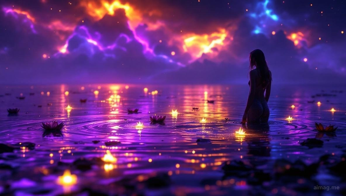 Three tarot cards illuminated by warm golden solstice light on a table with summer elements, representing June 2026 collective themes