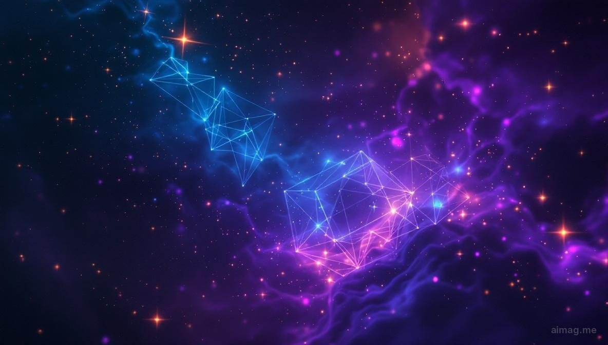 Twelve tarot cards arranged in a clock-like circle on a dark surface with golden sparkles and midnight candles, evoking the threshold between years