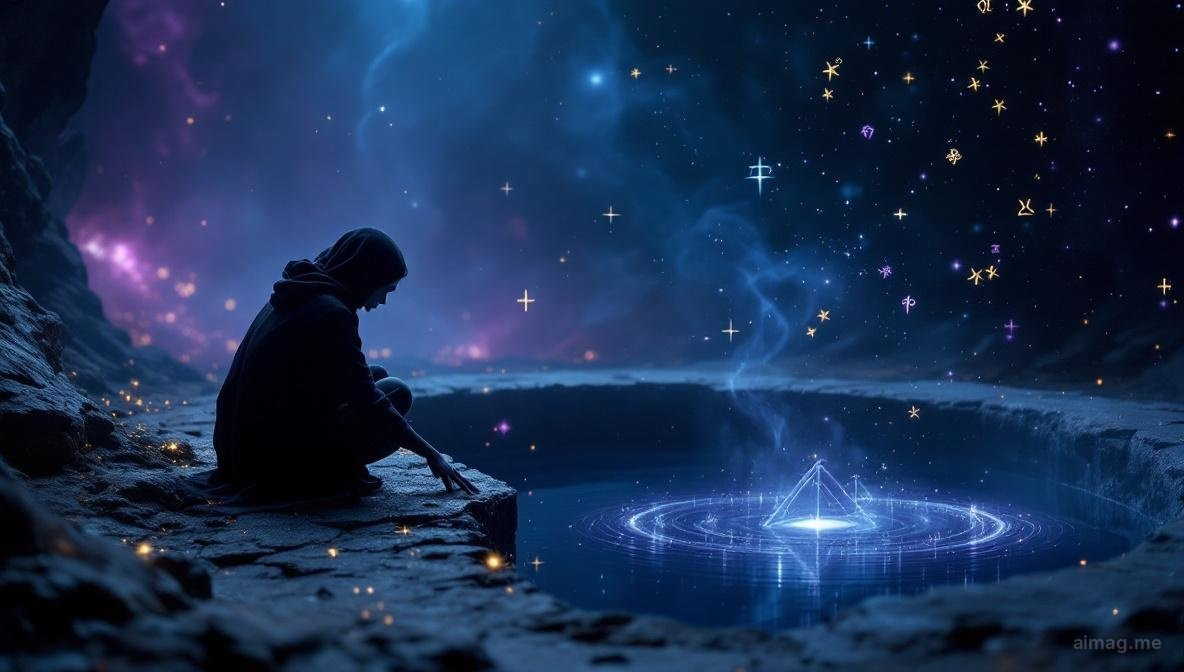 Multiple tarot cards arranged in a spiral pattern on an aged wooden surface, suggesting layers of time and recurring archetypal patterns across generations