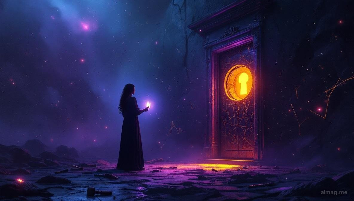 A tarot card partially submerged in still clear water with light refracting through the surface, symbolizing the process of releasing emotional weight and finding clarity